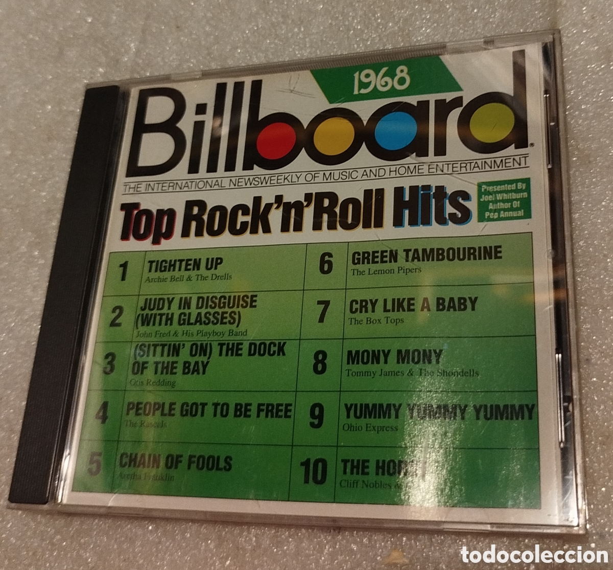 CDs de M&uacute;sica: Billboard 1968. Top rock'n'roll hits