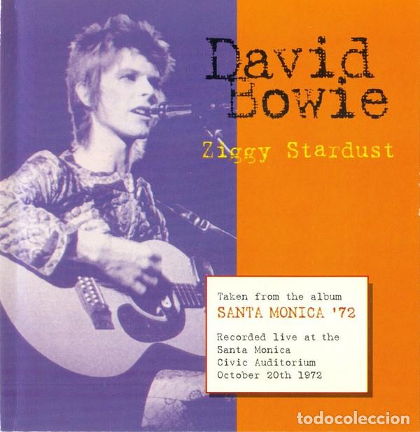 CDs de M&uacute;sica: DAVID BOWIE ZIGGY STARDUST DIRECTO SANTA MONICA MAXY CD
