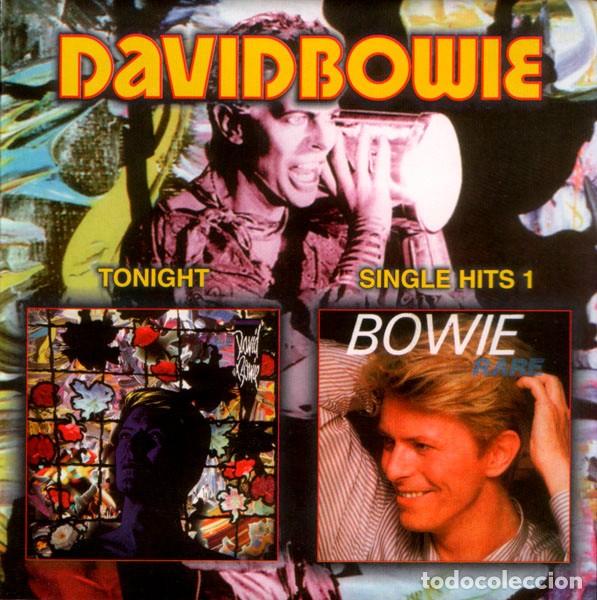 CDs de M&uacute;sica: DAVID BOWIE TONIGHT+ SINGLES HITS 1
