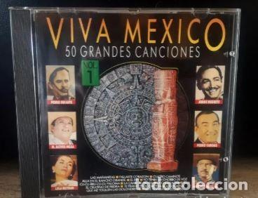 CDs de M&uacute;sica: CD Viva M&eacute;xico vol. 1. Varios artistas. Edici&oacute;n Divucsa de 1991