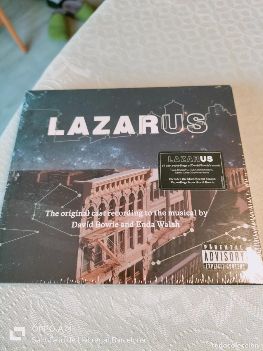 CDs de M&uacute;sica: RAR 2 CD'S. LAZARUS. DAVID BOWIE. DIGIPACK. SEALED. STICKER