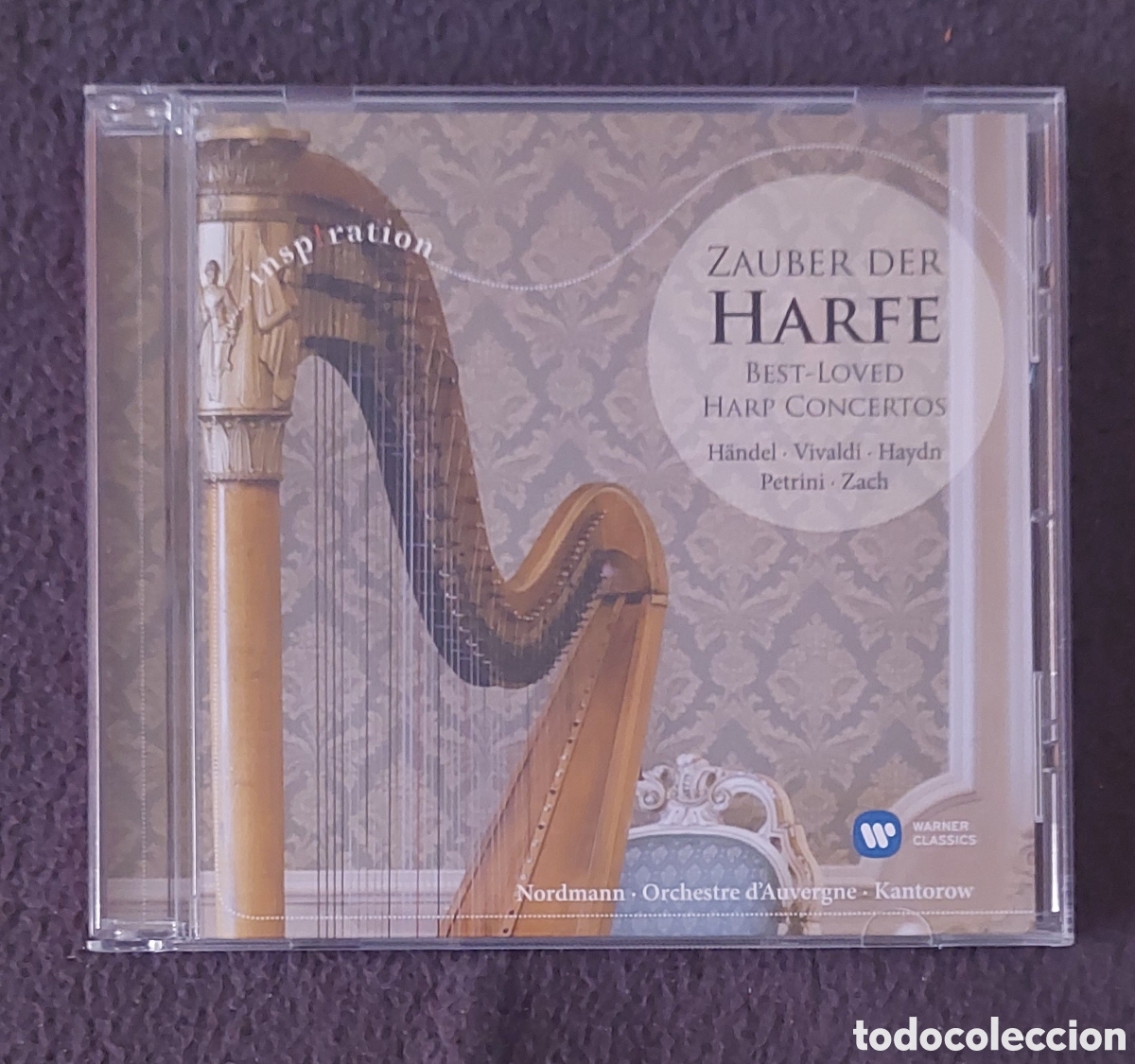 Musik-CDs: Cd m&uacute;sica cl&aacute;sica para arpa