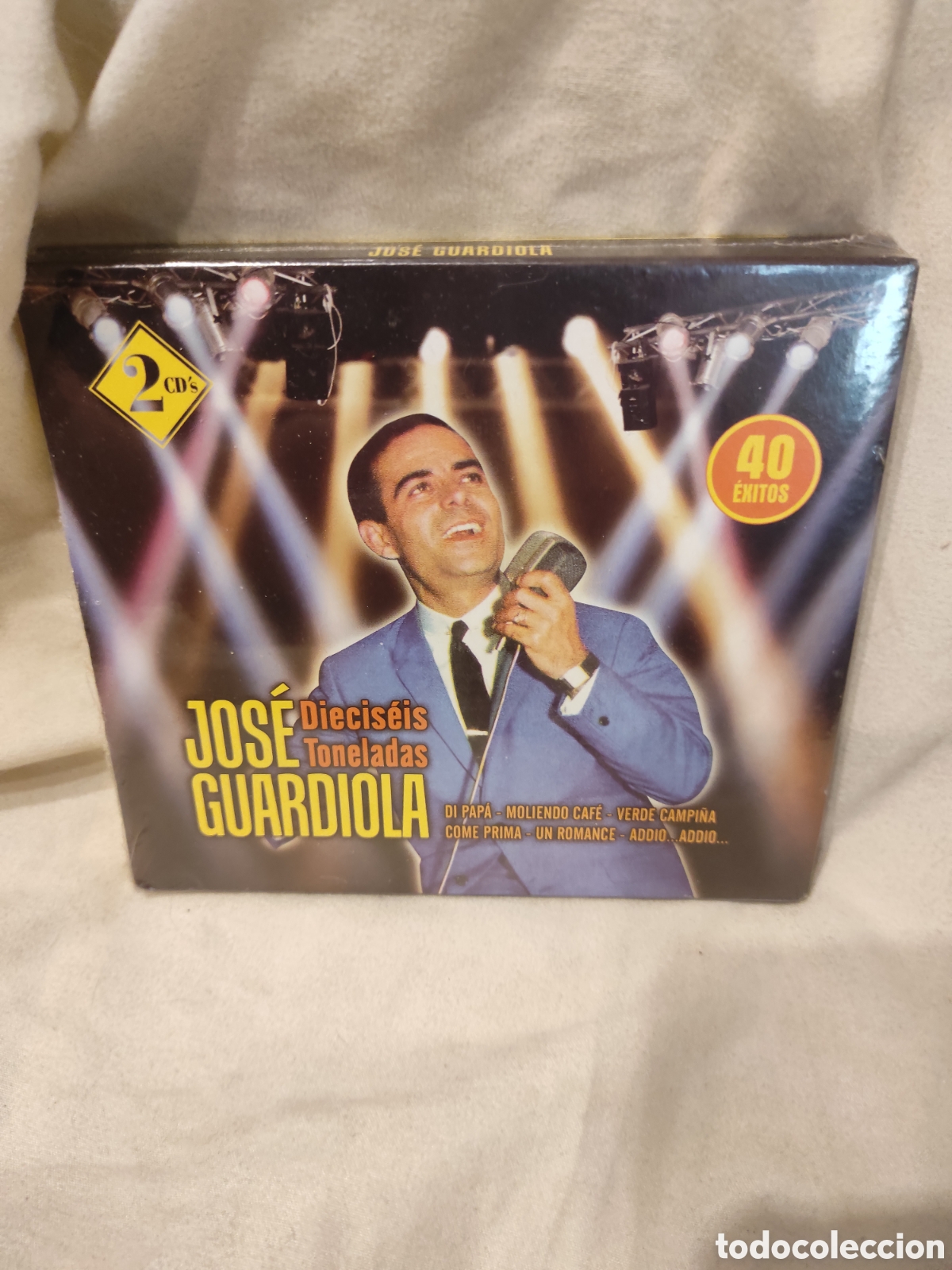 CD di Musica: JOS&Eacute; GUARDIOLA - DIECIS&Eacute;IS TONELADAS - 2 CD