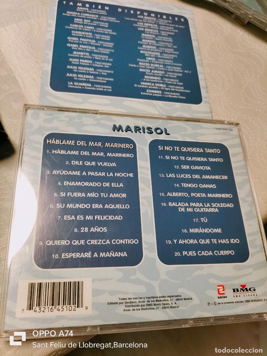 CDs de m&uacute;sica: RAR CD. MARISOL. 2 LPS EN 1 CD. - Foto 2