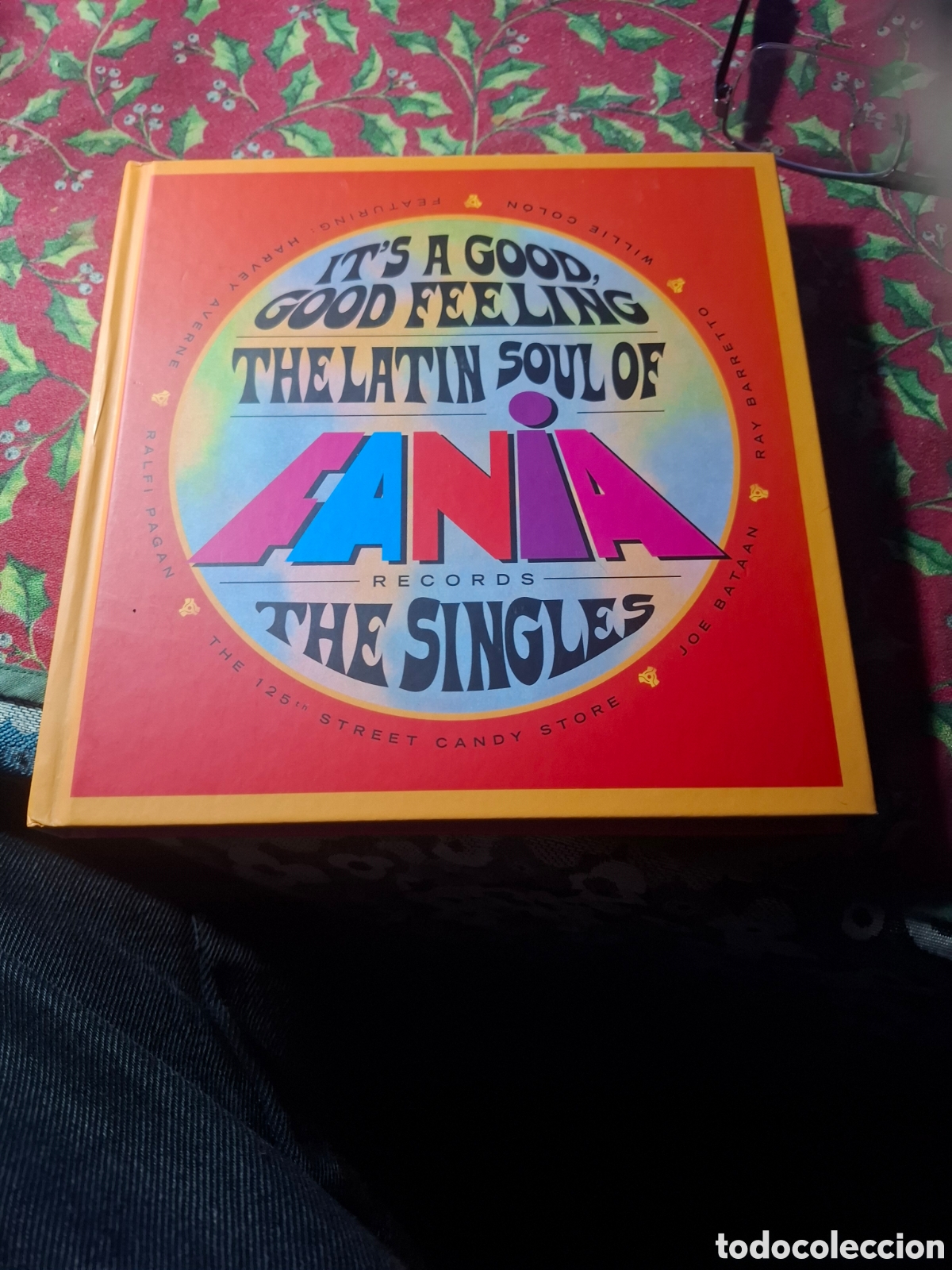 CDs de M&uacute;sica: It's a good good feeling The Latin Soul Of Fania Records The singles 4cd+Single De Vinilo+libro con
