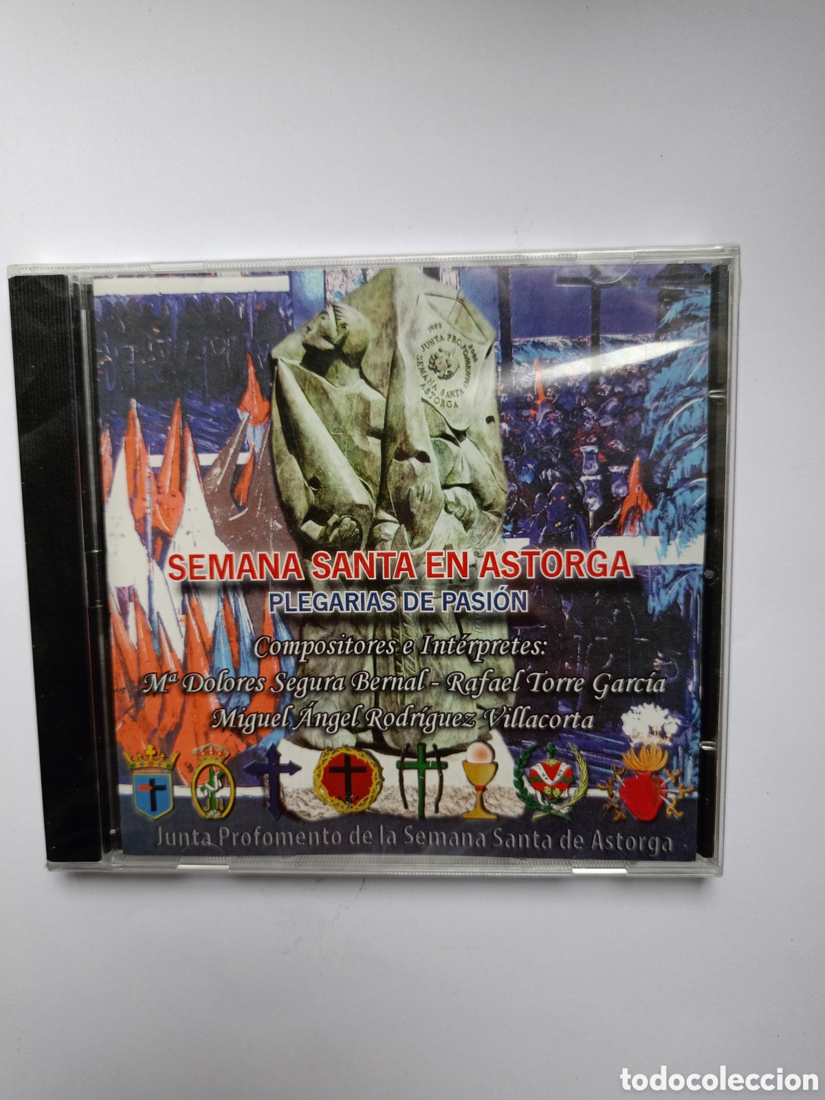 CDs de M&uacute;sica: CD &rdquo;Semana Santa en Astorga: Plegarias de Pasi&oacute;n&rdquo;, procesiones precintado nuevo