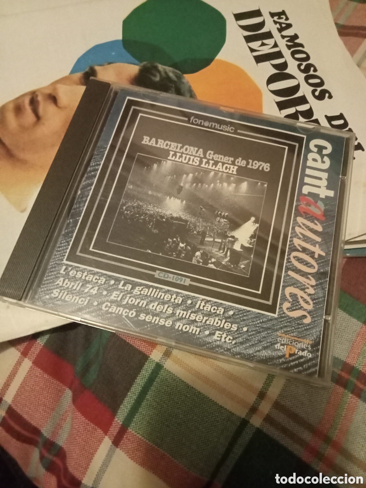 CDs de M&uacute;sica: Llu&iacute;s Llach Gener del 76 disco en directo.