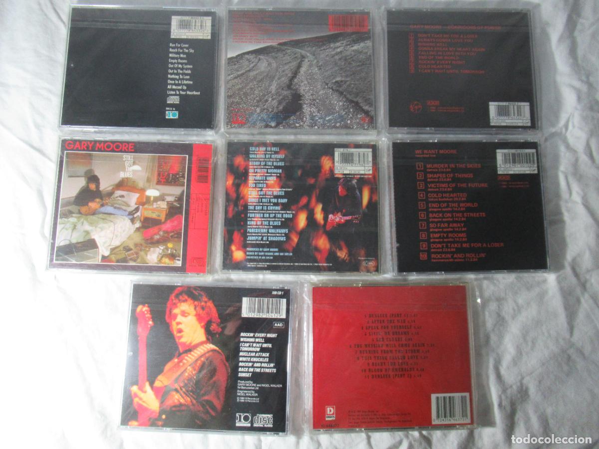 CDs de m&uacute;sica: LOTE 8 CD GARY MOORE - Foto 2