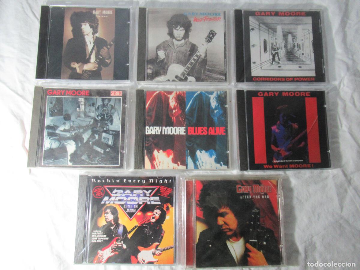 CDs de M&uacute;sica: LOTE 8 CD GARY MOORE