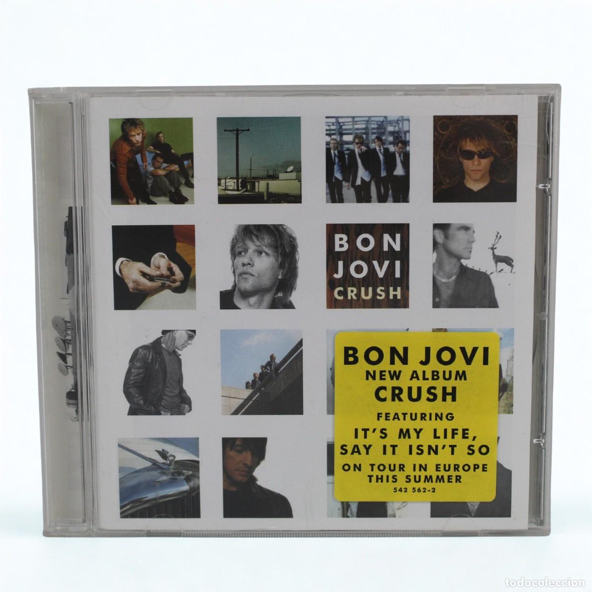 CDs de M&uacute;sica: Bon Jovi Crush CD 2000 It's My Life Rock Album Original