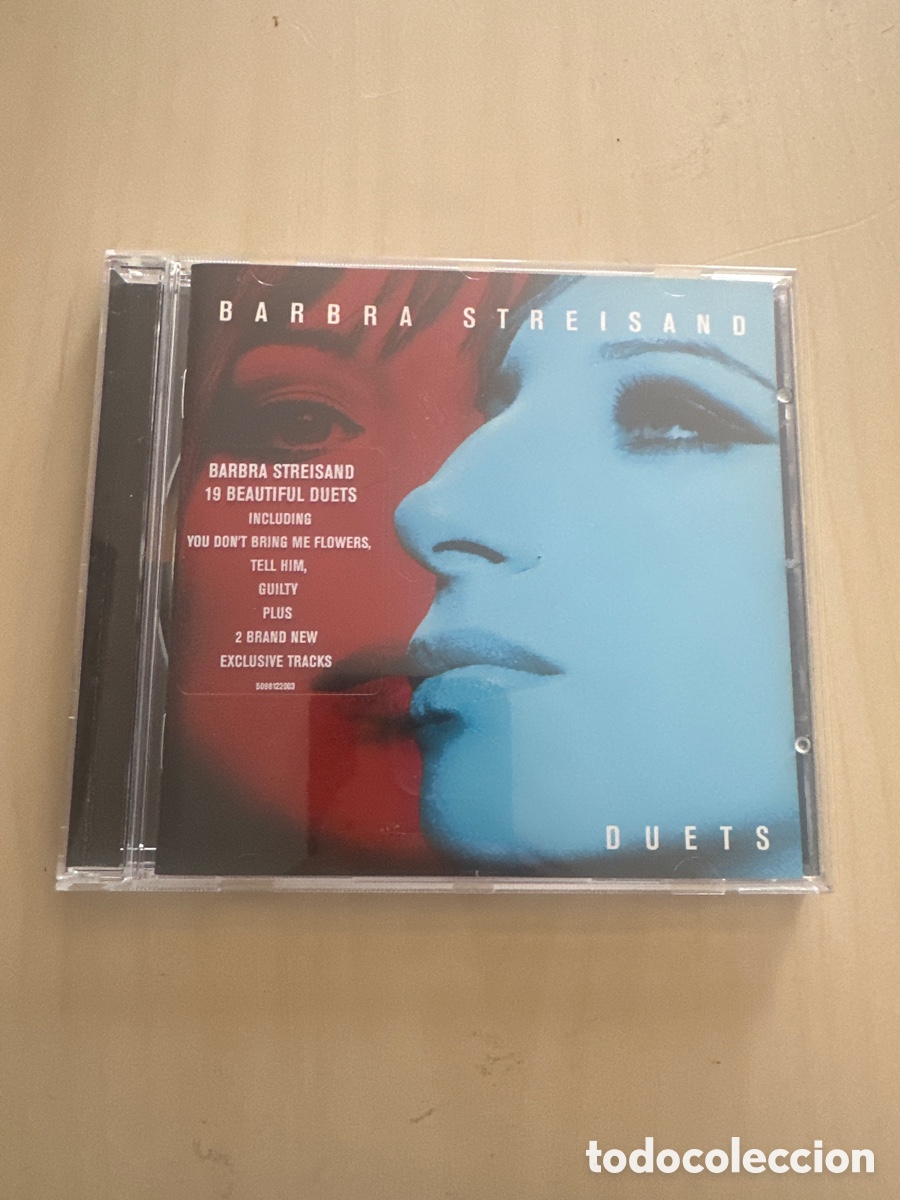 CDs de M&uacute;sica: Acd85 barbra Streisand duets CD segunda mano