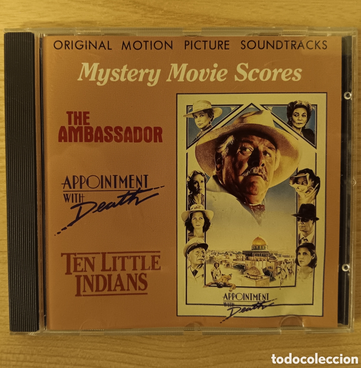 CDs de M&uacute;sica: &rdquo;MYSTERY MOVIE SCORES&rdquo; PINO DONAGGIO, GEORGE S. CLINTON, DOV SELTZER COMO NUEVO