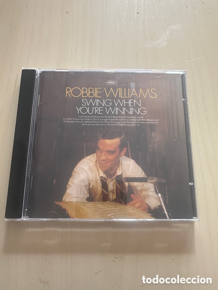 CDs de M&uacute;sica: Acd85 robbie Williams swing when you re winning CD segunda mano