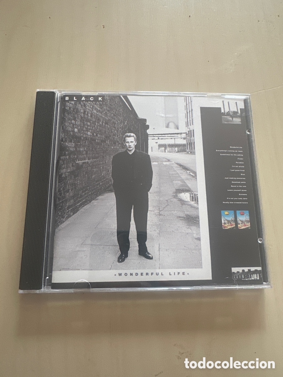 CDs de M&uacute;sica: Acd85 black wonderfull life CD segunda mano