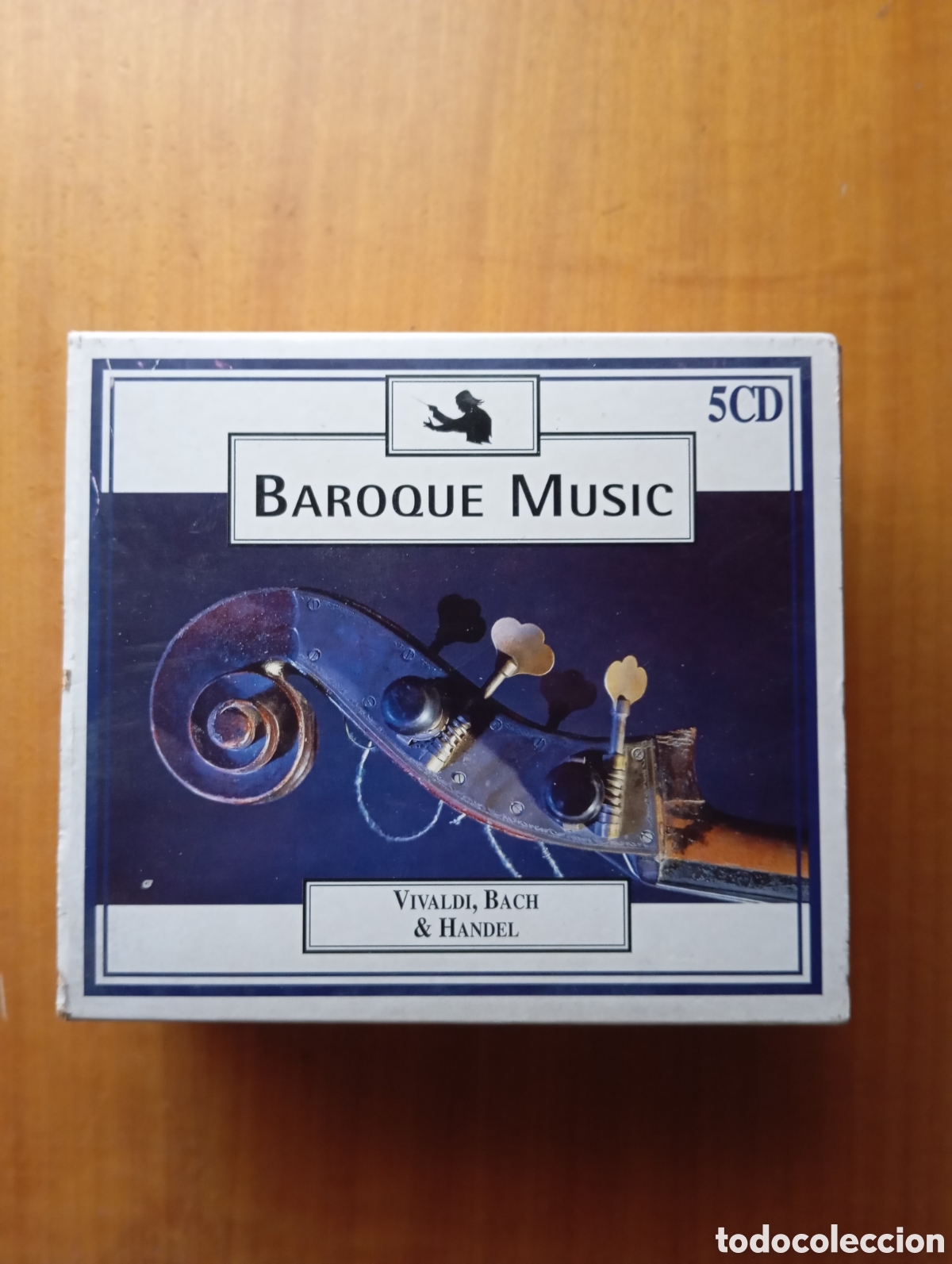 CDs de M&uacute;sica: Baroque Music Vivaldi Bach Handel 5CD