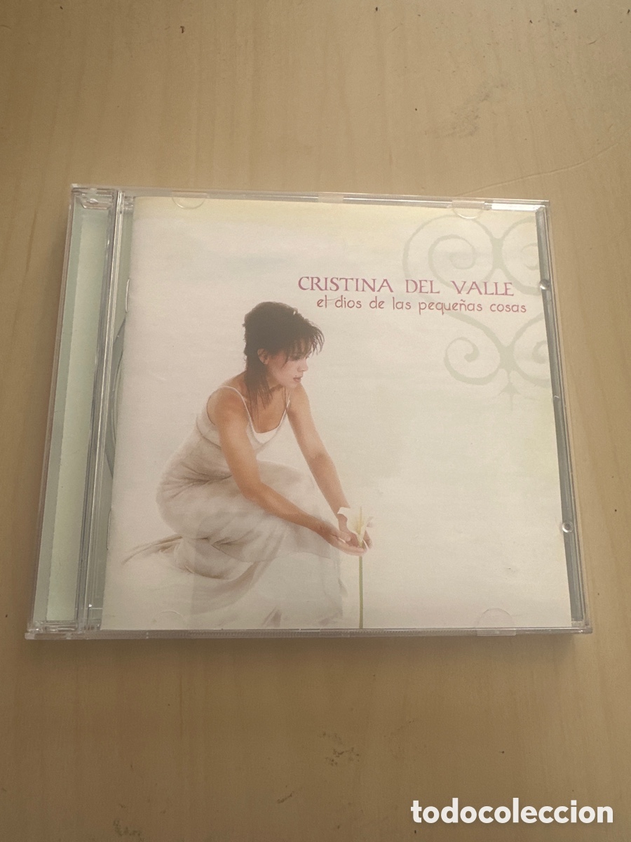CDs de M&uacute;sica: Acd85 Cristina del Valle el dios de las peque&ntilde;as cosas CD segunda mano
