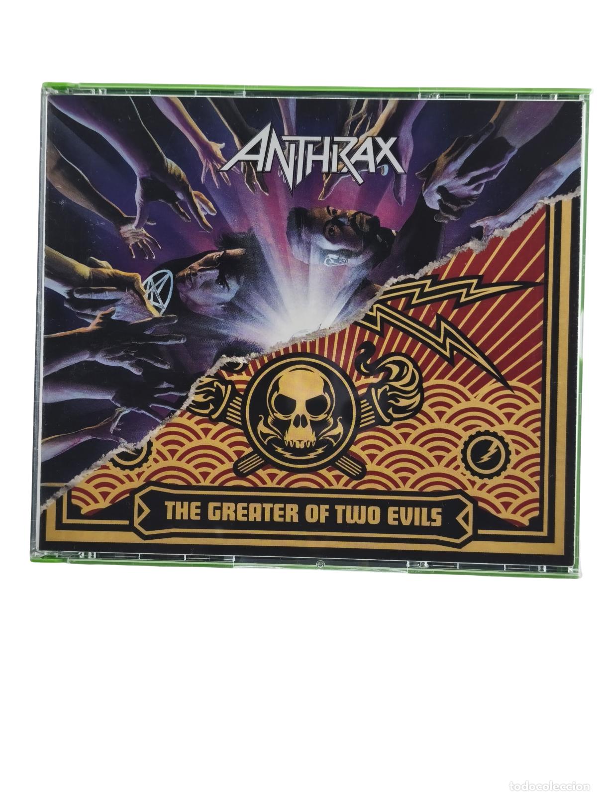 CD de M&uacute;sica: ANTHRAX - WE'VE COME FOR YOU ALL / THE GREATER OF TWO EVILS