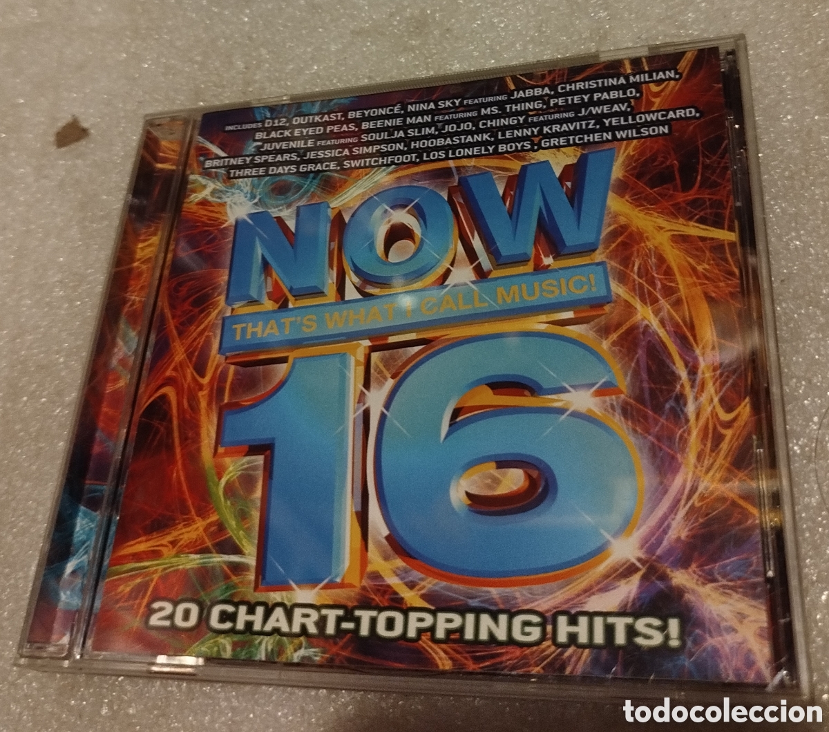 CDs de M&uacute;sica: Now 16. That's. What I call music.