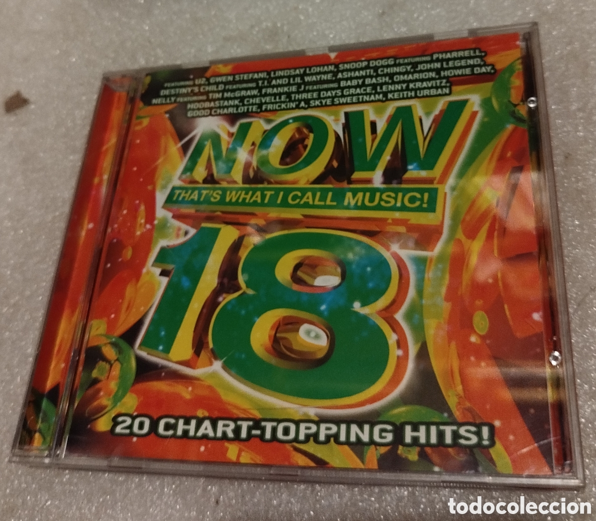 CDs de M&uacute;sica: Now 18. That's. What I call music.