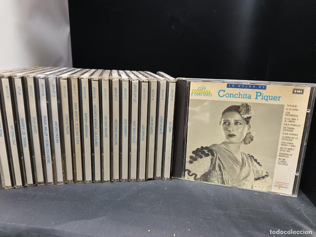 CDs de M&uacute;sica: Colecci&oacute;n DelPrado de 19 CDs M&uacute;sica Espa&ntilde;ola: LOS BRINCOS, DUO DINAMICO, LOLA FLORES, SARA MONTIEL..