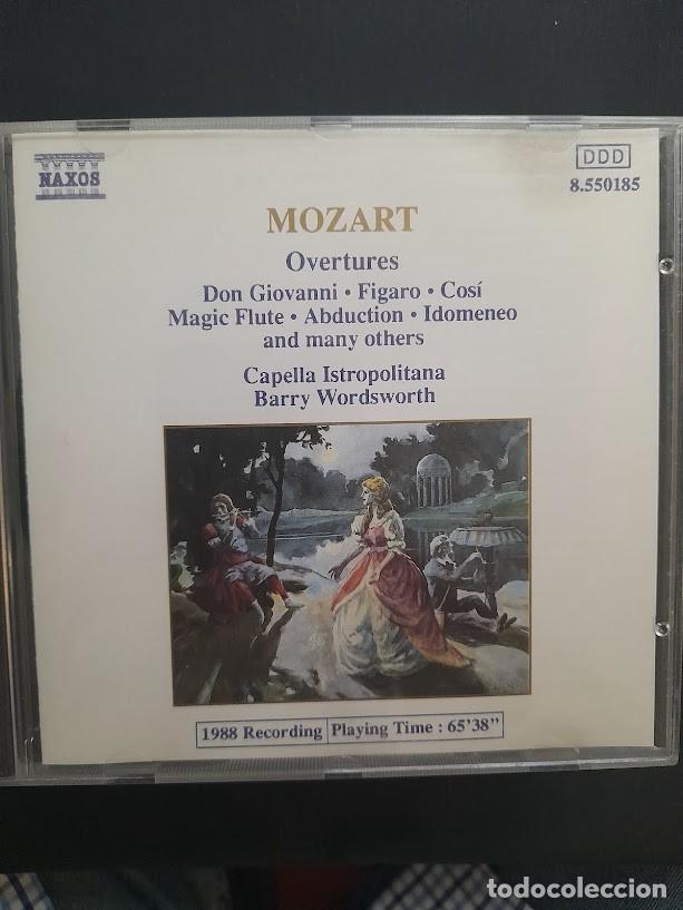 CDs de M&uacute;sica: MOZART-OVERTURES-A&Ntilde;O 1988