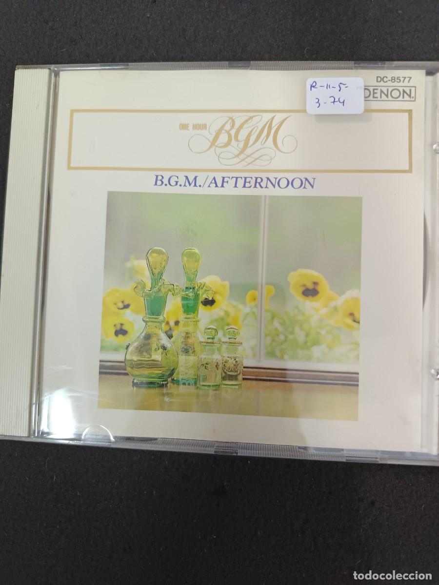 CDs de M&uacute;sica: B.G.M./AFTERNOON. ONE HOUR BGM