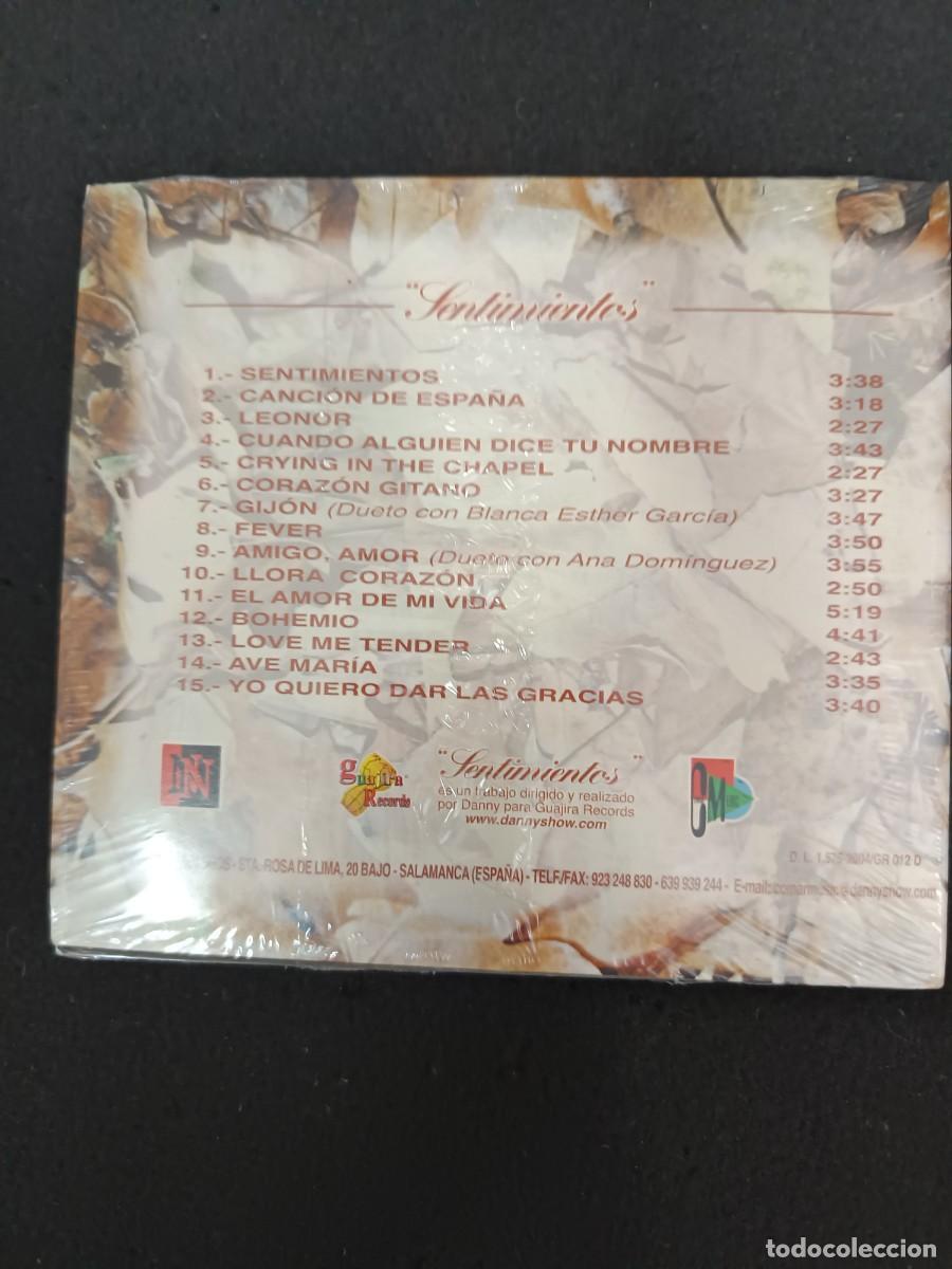 CDs de m&uacute;sica: DANNY. &rdquo;SENTIMIENTOS&rdquo;. - Foto 2