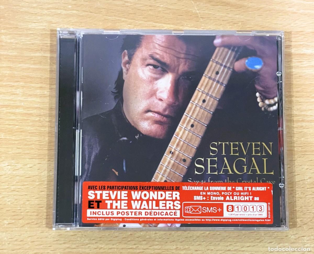 CDs de M&uacute;sica: CD DE IMPORTACI&Oacute;N M&Uacute;SICA ROCK FOLK DE STEVEN SEAGAL -SINGS FROM THE CRYSTAL CAVE (2004) (2006)