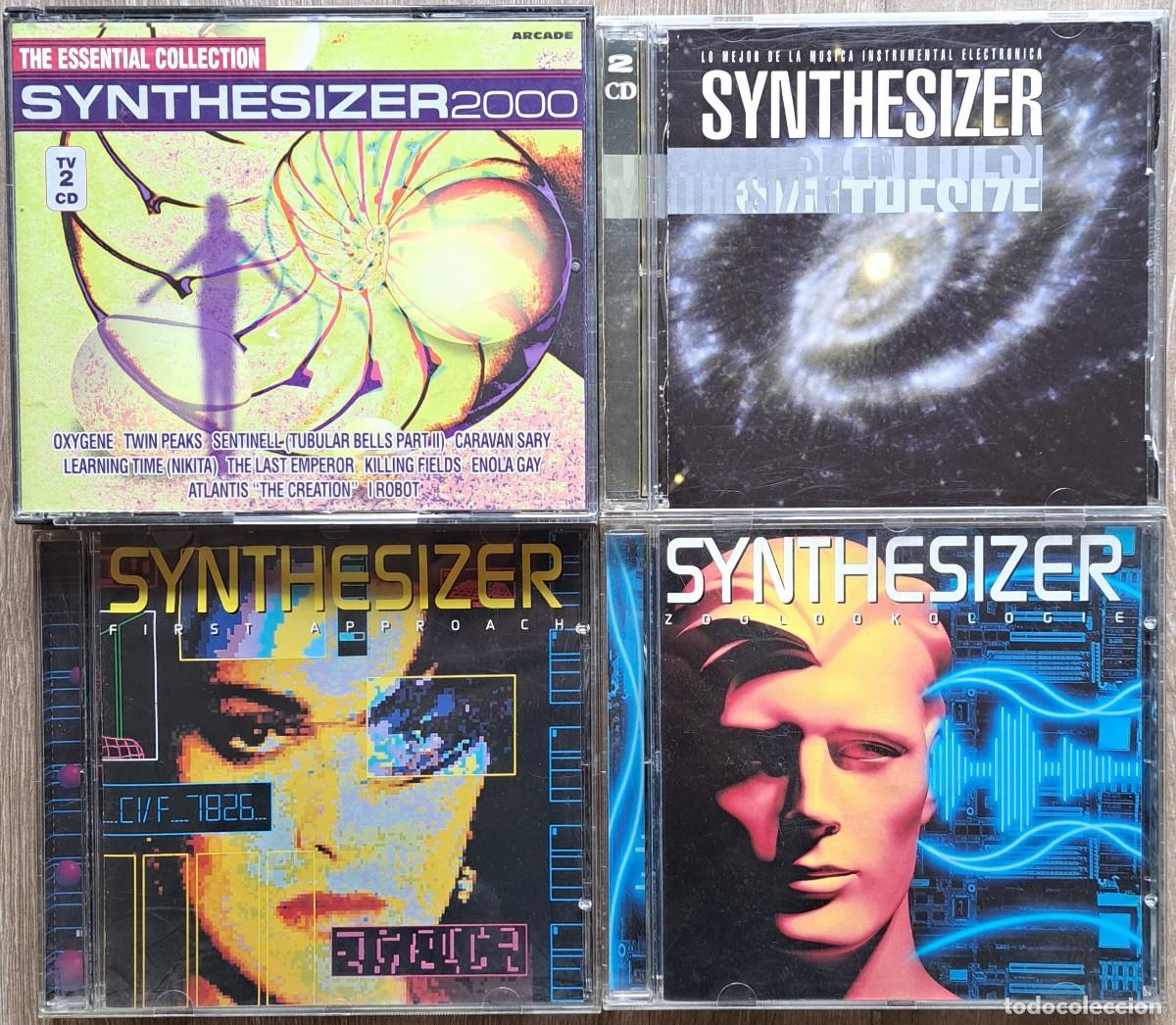 CDs de M&uacute;sica: Lote CDs m&uacute;sica electr&oacute;nica instrumental: Synthesizer