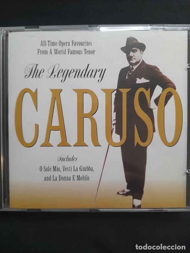 CD de M&uacute;sica: THE LEGENDARY CARUSO