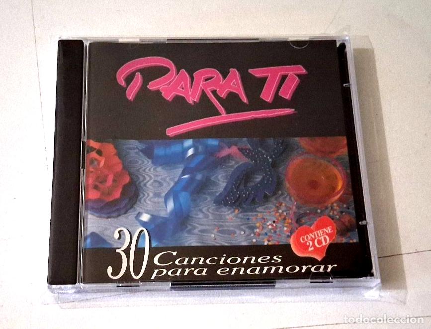 CDs de M&uacute;sica: CD &rdquo;PARA TI 30 CANCIONES PARA ENAMORAR&rdquo; 2CD 30 TRACKS FRANKIE AVALON THE DRIFTER