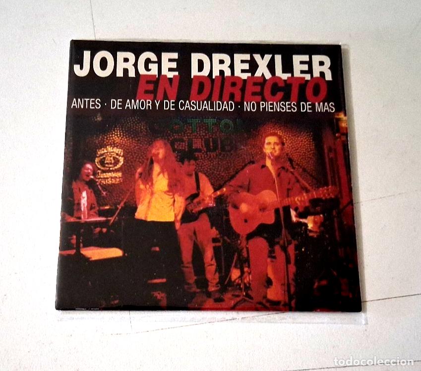 CDs de m&uacute;sica: JORGE DREXLER &rdquo;EN DIRECTO&rdquo; CD SINGLE 3 TRACKS CARDBOARD - Foto 1