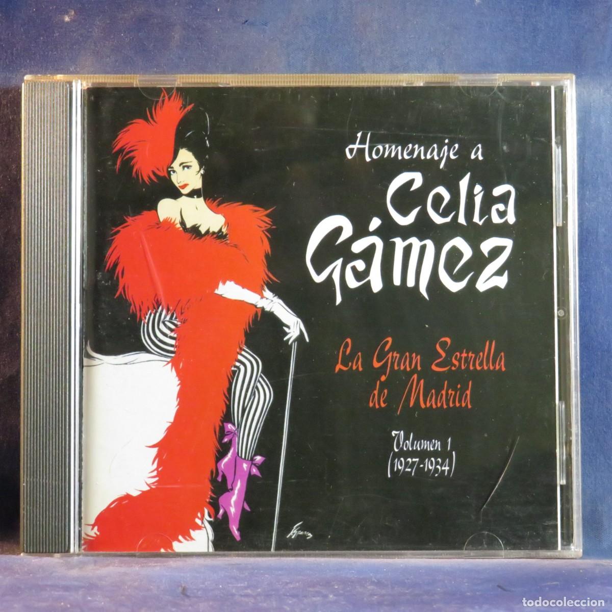 CDs de M&uacute;sica: HOMENAJE A CELIA GAMEZ, LA GRAN ESTRELLA DE MADRID - VOLUMEN I - CD