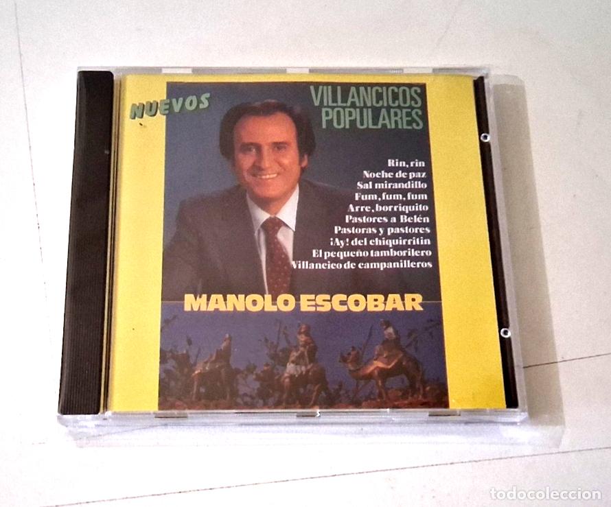 CDs de M&uacute;sica: MANOLO ESCOBAR &rdquo;NUEVOS VILLANCICOS POPULARES VOL 1&rdquo; CD 10 TRACKS