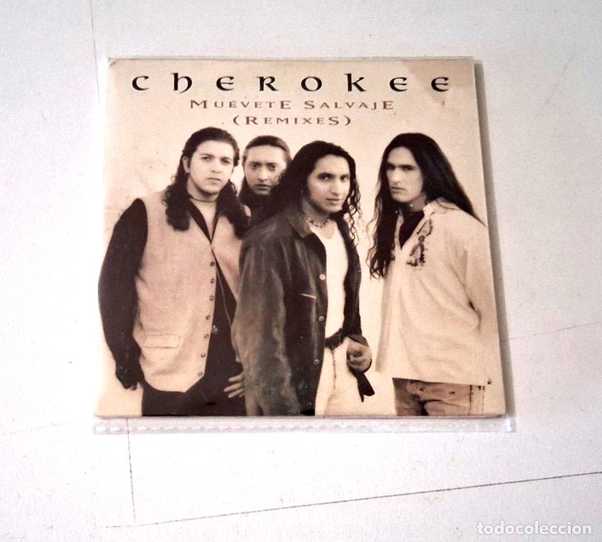 CDs de M&uacute;sica: CHEROKEE &rdquo;MUEVETE SALVAJE ( REMIXES ) &rdquo; CD SINGLE 4 TRACKS CARDBOARD