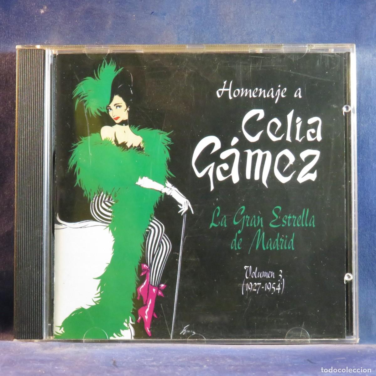 CDs de M&uacute;sica: HOMENAJE A CELIA GAMEZ, LA GRAN ESTRELLA DE MADRID - VOLUMEN III - CD