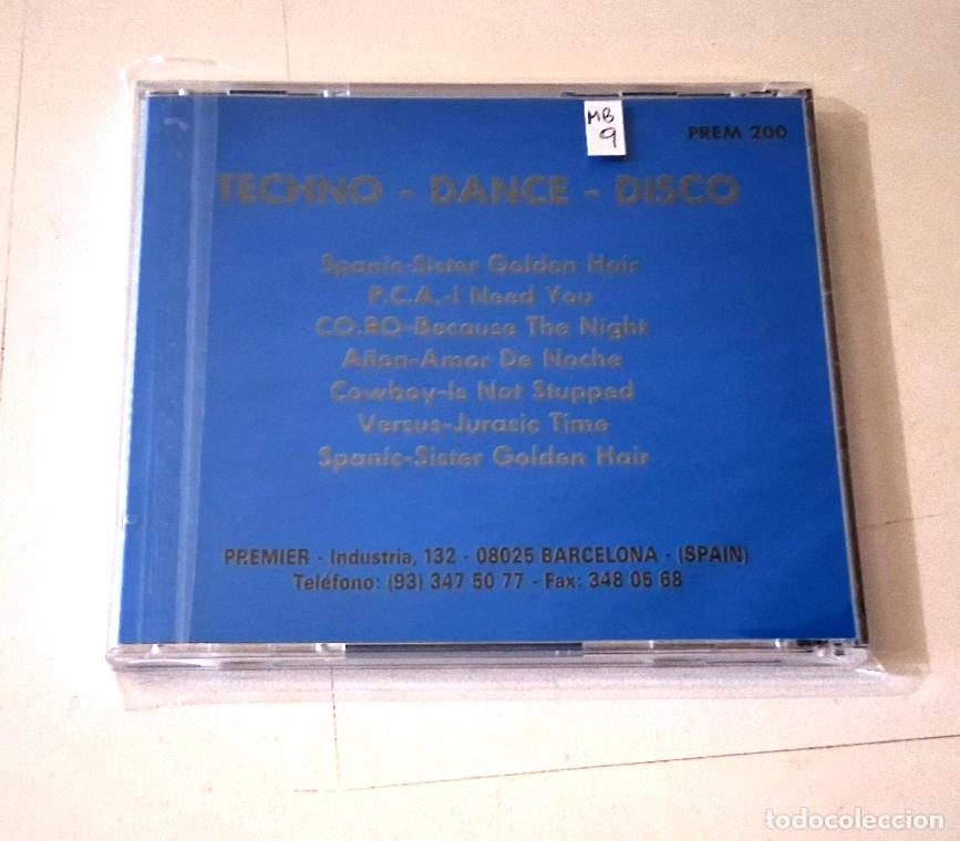 CDs de m&uacute;sica: CD &rdquo;SPANIC TECHNO DANCE DISCO&rdquo; CD - Foto 2