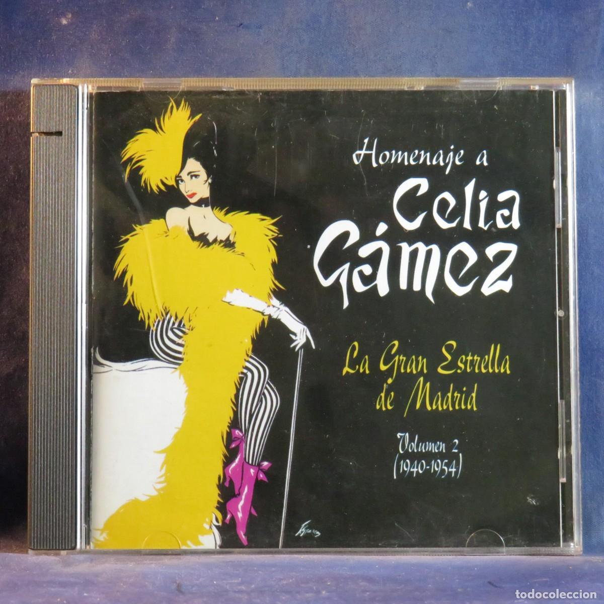 CDs de M&uacute;sica: HOMENAJE A CELIA GAMEZ, LA GRAN ESTRELLA DE MADRID - VOLUMEN II - CD