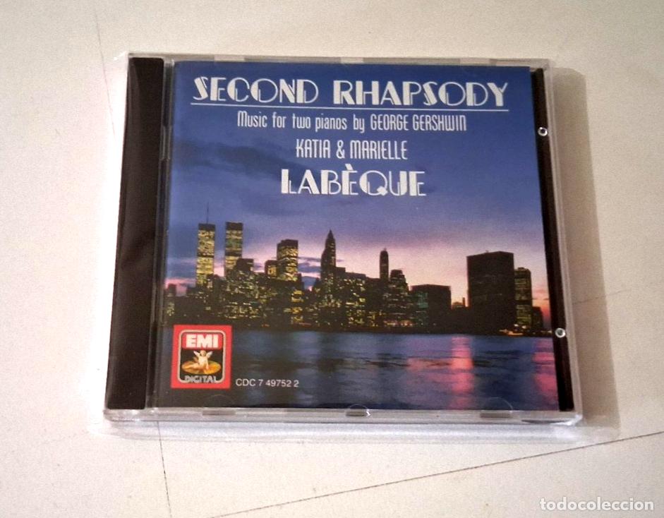 CDs de M&uacute;sica: KATIA & MARIELLE LABEQUE &rdquo;GEORGE GERSHWIN SECOND RHAPSODY&rdquo; CD 14 TRACKS
