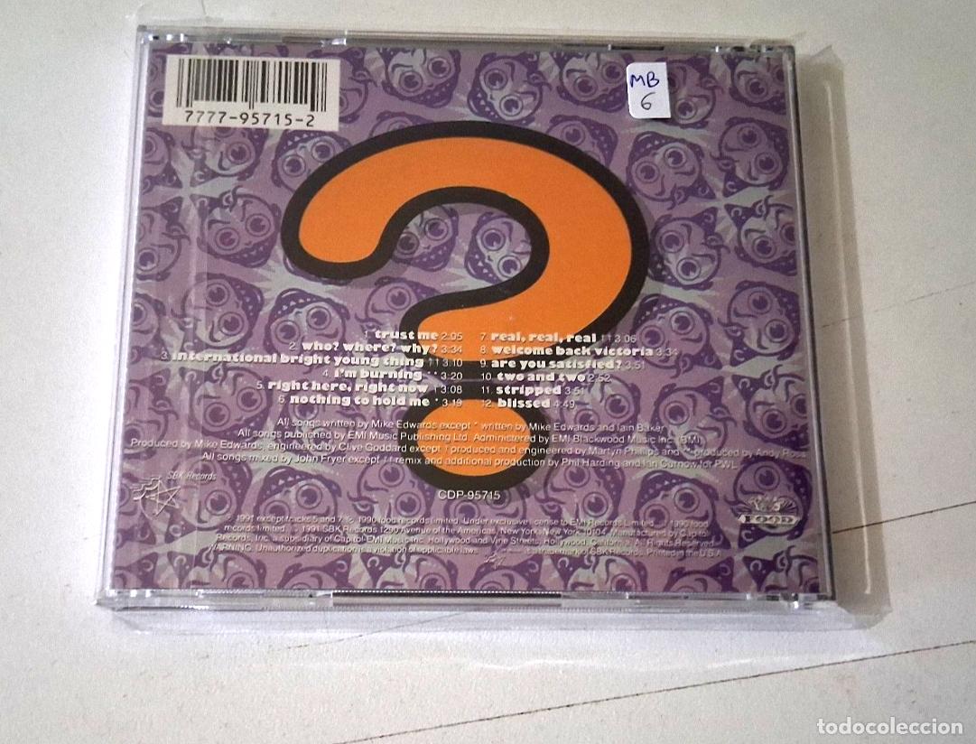 CDs de m&uacute;sica: JESUS JONES &rdquo;DOUBT&rdquo; CD 12 TRACKS - Foto 2