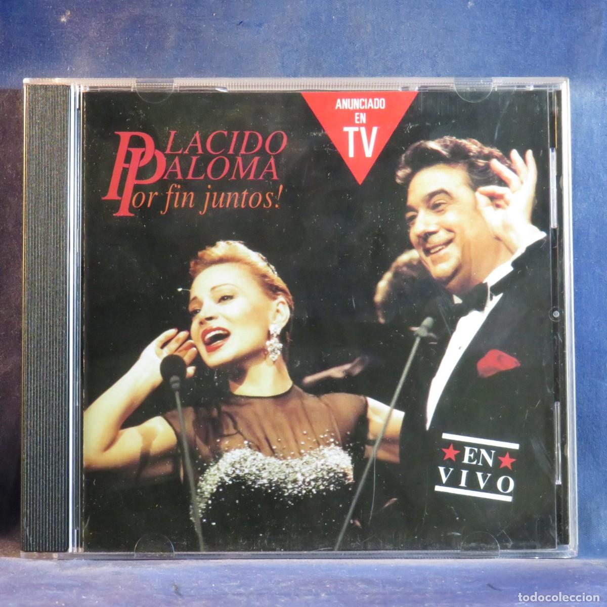 CDs de M&uacute;sica: PLACIDO DOMINGO / PALOMA SAN BASILIO &ndash; PLACIDO PALOMA POR FIN JUNTOS! (EN VIVO) - CD