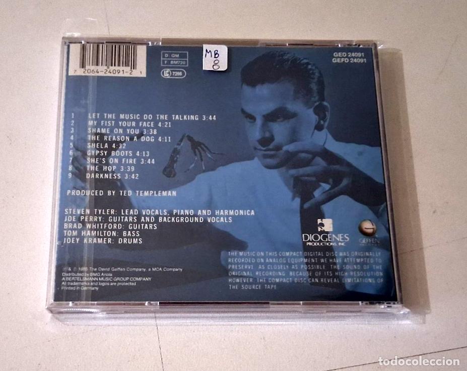 CDs de m&uacute;sica: AEROSMITH &rdquo;DONE WITH MIRRORS&rdquo; CD 9 TRACKS - Foto 2