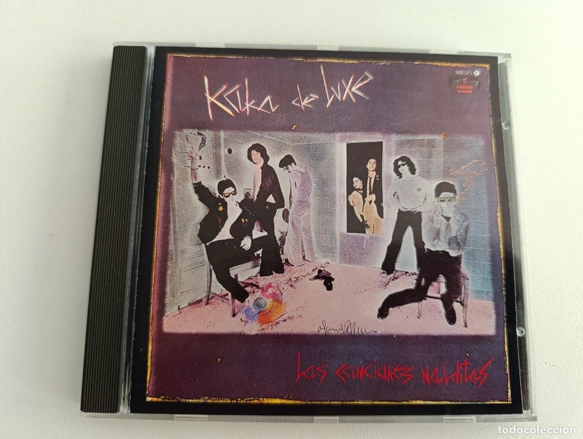CDs de M&uacute;sica: KAKA DE LUXE 'Las Canciones Malditas' CD &Aacute;lbum 1994 Chapa Discos Punk Alaska