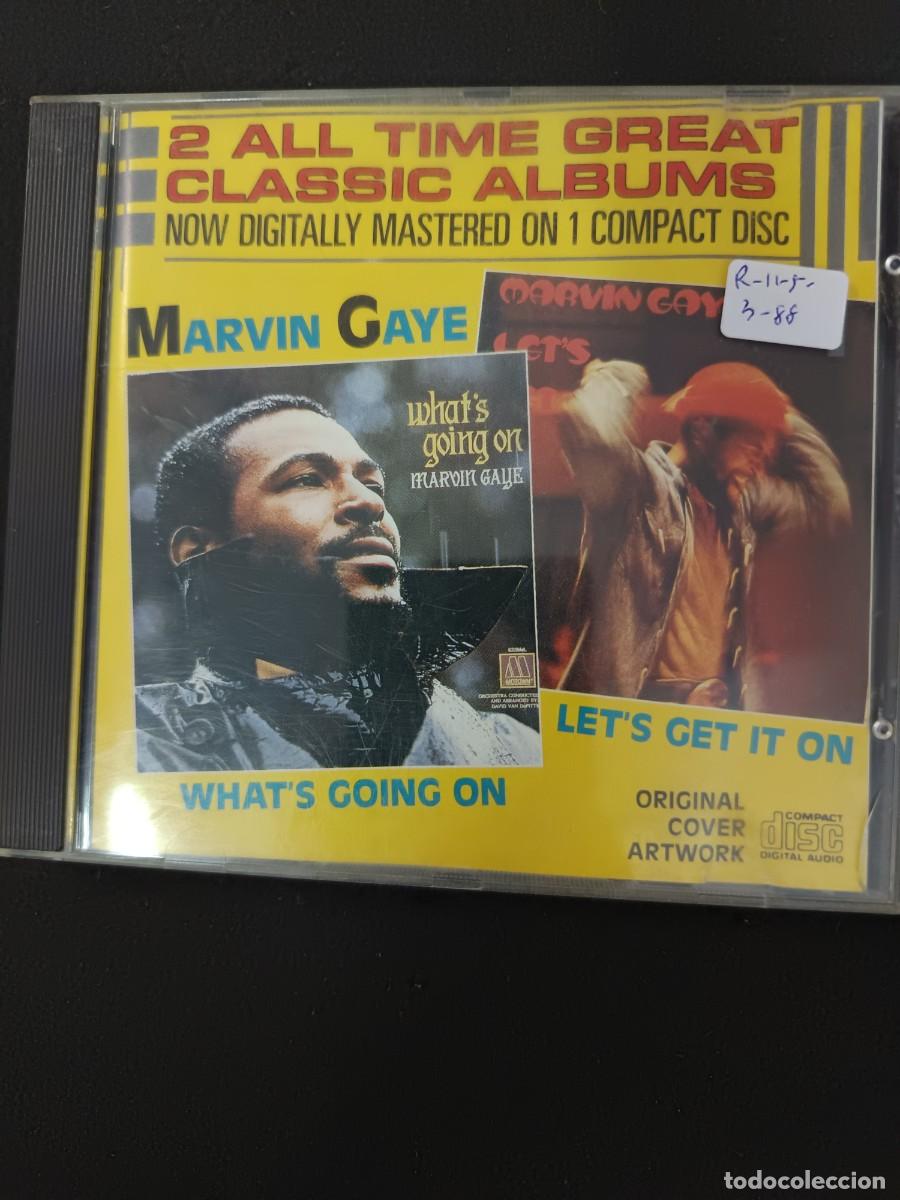 CDs de M&uacute;sica: MARVIN GAYE. WHAT'S GOING ON / LET'S GET IT ON 2 ALL TIME GREAT CLASSIC ALBUMS