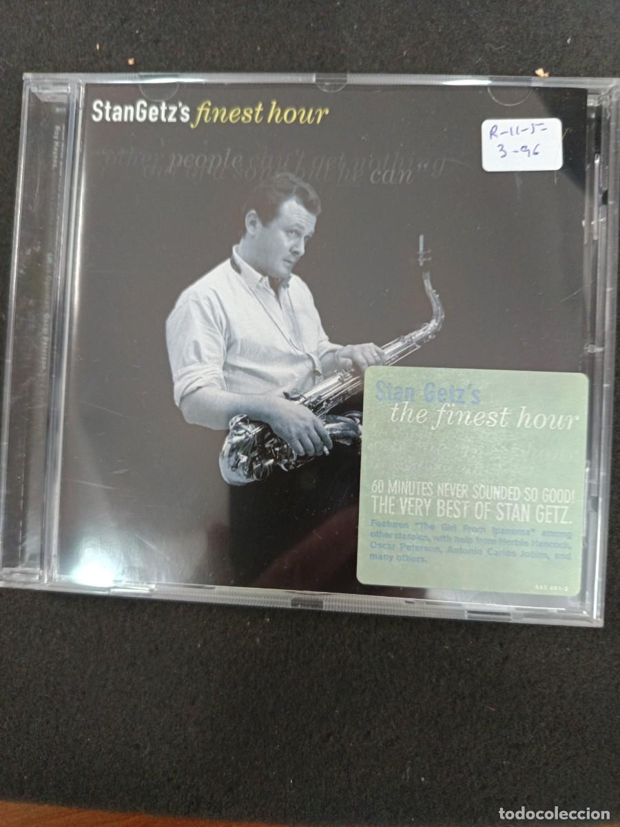 CDs de m&uacute;sica: STAN GETZS FINEST HOUR - Foto 1