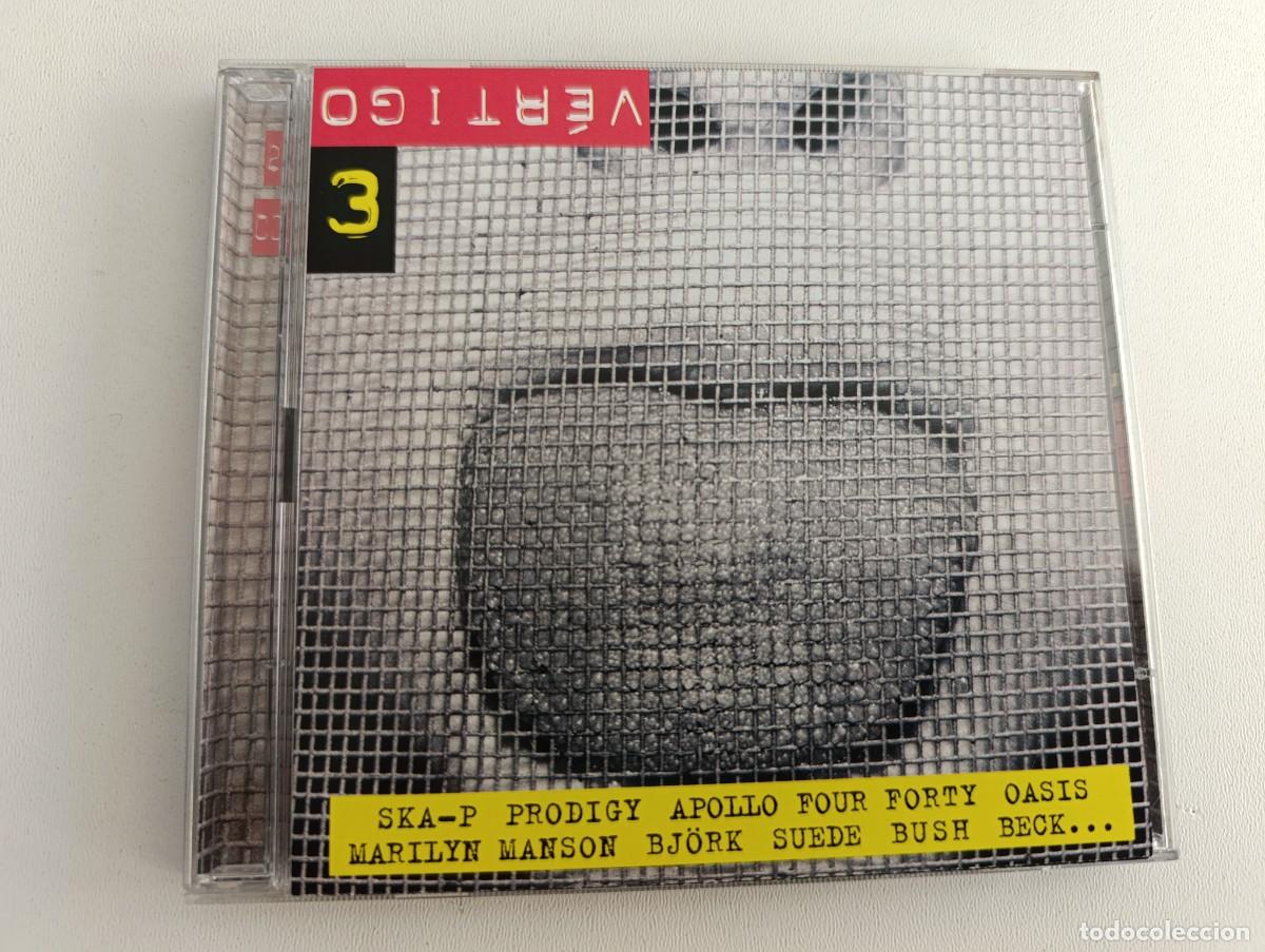 CDs de M&uacute;sica: V&Eacute;RTIGO 3 2x CD Recopilatorio 1998 Oasis Suede Bj&ouml;rk Beck Elastica No Doubt Underworld SKA-P Eels