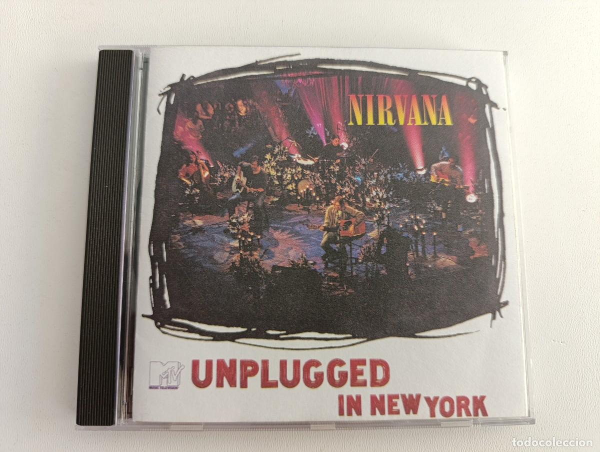 CDs de M&uacute;sica: NIRVANA 'MTV Unplugged In New York' CD &Aacute;lbum 1994 About A Girl Come As You Are The Man Who Sold The