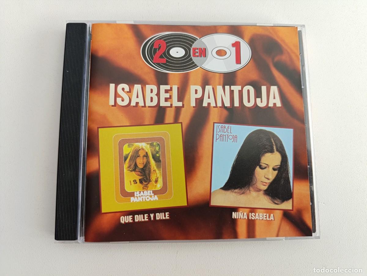 CDs de M&uacute;sica: ISABEL PANTOJA 'Que Dile y Dile / Ni&ntilde;a Isabela' CD &Aacute;lbum 1998 2 en 1 Embruj&aacute; Por tu Querer Vente Al