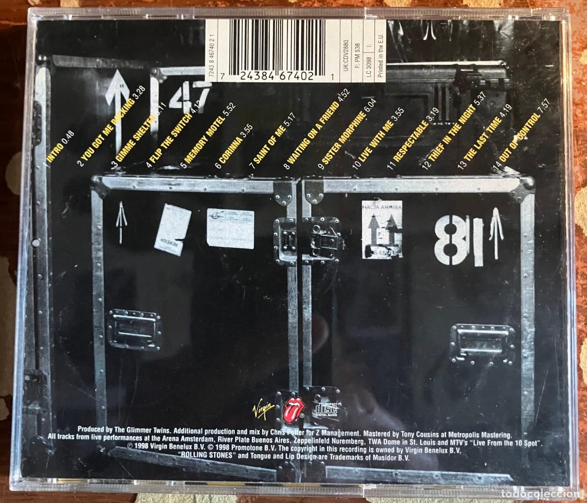 CDs de m&uacute;sica: ROLLING STONES - NO SECURITY, CD edic EU 1998 - Foto 2