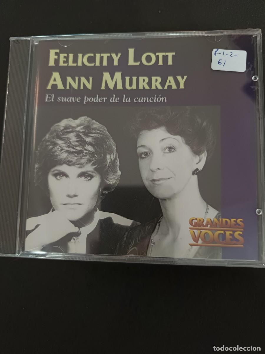 CDs de M&uacute;sica: FELICITY LOTT / ANN MURRAY. EL SUAVE PODER DE LA CANCI&Oacute;N. (EMI. GRANDES VOCES)
